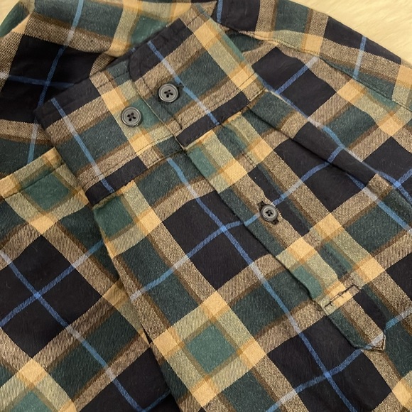 Pendleton Somerset Shirt Button Up Check Cotton Wool Long Sleeve Men Size L - Picture 7 of 9